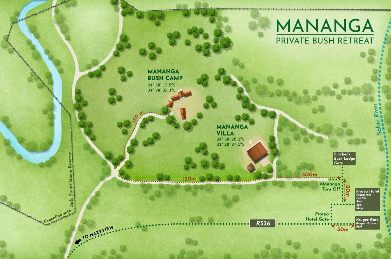 Hôtel Mananga Bush Camp à Skukuza Extérieur photo